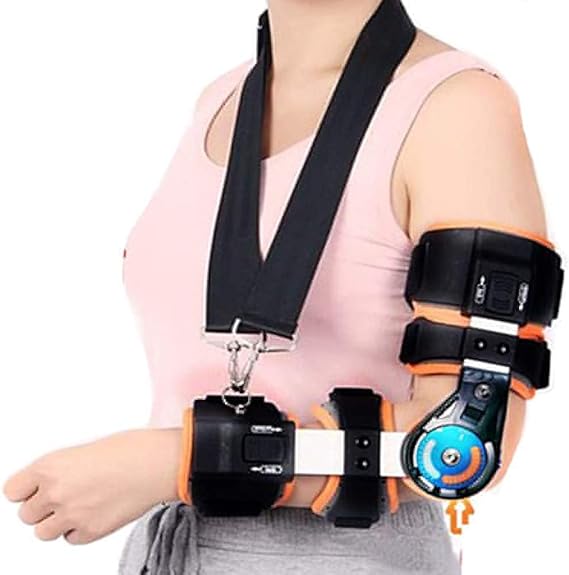 Hinged Elbow Brace Adjustable Elbow Orthosis Elbow Support Splint