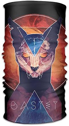 SkullMask Bastet Revenge Agent Motorcycle Rider Seamless Horror Temperament 3D Print Sports Scarf