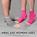 NEWZILL Plantar Fasciitis Socks with Arch Support, Best 24/7 Foot Care Compression Sleeve, Eases Swelling & Heel Spurs, Ankle Brace Support, Increases Circulation, Relieve Pain Fast (S/M, Pink)
