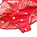 Jastore® Baby Girls Swimwear One Piece Swimsuits Beach Wear with Headband (2-3 Years, Red)