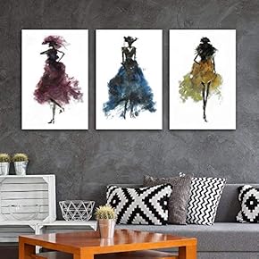 Elegant Fashion Ladies - Canvas Art