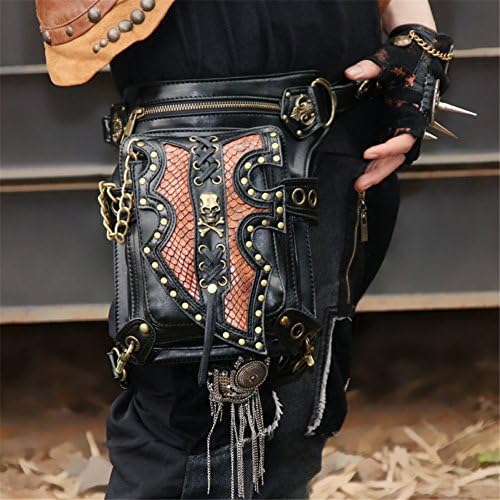 jackdaine Punk Locomotive Bag Shoulder Messenger Bag Gothic Package Christmas Retro Women Shoulder Bag