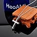 HooAMI Hawser Cross Memorial Keepsake Urn Necklace Stainless Steel Cremation Jewelry