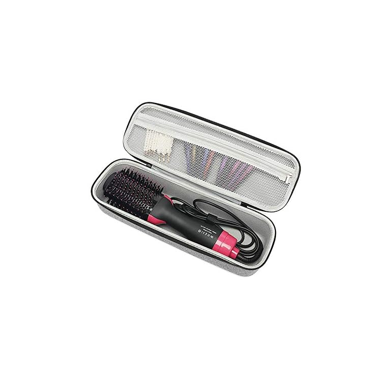 Hard Travel Case for Revlon One-Step Hair Dryer & Volumizer& Styler Carrying Case Gray