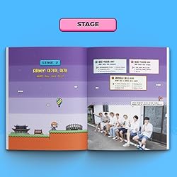 BTS Travel Book Global Edition with Useful Korean