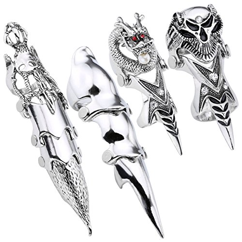 Jovivi men s jewelry double loop activity ring armor sh…