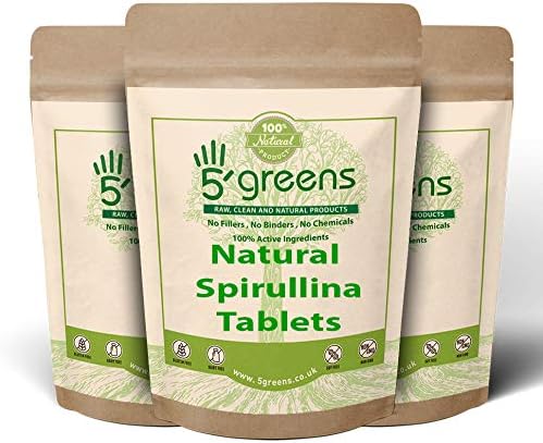 Spirulina Tablets Detox Cleanse Energy Immune Booster Weight Loss Superior Quality | Herbal Supplement