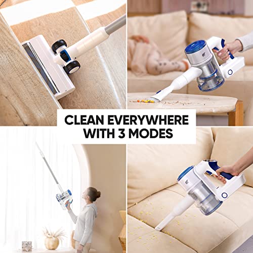 Cordless Vacuum Cleaner 25KPa 320W Powerful Lightweight Stick Vacuum