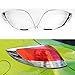 Chrome Rear/Tail Lights Lamp Molding Trim Covers 2pcs Set for 2012 2013 Hyundai Veloster