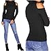 Vovotrade Women Long Sleeve Pullover Sweater Slim Jumper Blouse Tops
