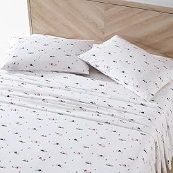 Eddie Bauer - Twin Sheet Set, Cotton Percale Bed