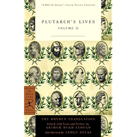 Plutarch's Lives, Volume 2 (Modern Library Classics) book cover