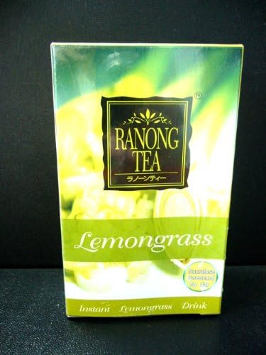 Ranong TEA Instant Natural Lemongrass 60 G 1 Pack Thai
