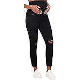 Savi Parker Women’s Maternity Jeans Over The Belly - Pregnancy Clothes for All Seasons, Maternity Pants