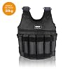 Estink Gewichtsweste(Leere Weste ohne Stahlplatte), Verstellbare Trainingsweste Gilet Gewichtete, Maximale Belastung 50kg, mit 12 Taschen, aus Oxford-Gewebe(Gewichte Nicht enthalten)
