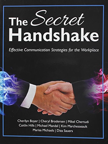 The Secret Handshake: Effective Communication Strategies for the Workplace