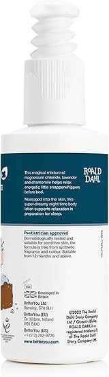 BetterYou Magnesium Sleep Kids’ Body Lotion Lavender Chamomile 1+ Pediatric view 8
