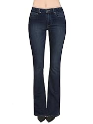 Hybrid & Company Women's Skinny Bootcut Stretch