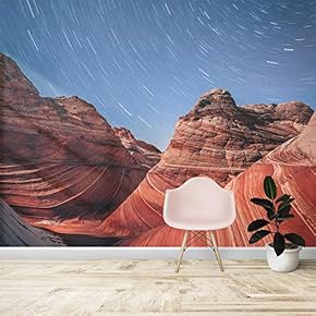 Wall Mural Spectacular Scenery of Nature Removable Self-Adhesive Large Wallpaper - 66x96 inches