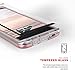 Zizo ION Series Compatible with Samsung Galaxy S9 Case Military Grade Drop Tested with Tempered Glass Screen Protector Rose Gold Clear