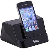 Satechi Portable V1 Rechargeable Speaker Stand for Smartphones & Tablets iPhone 6 Plus/6/5S/5, iPad Air/Mini/3/2, Samsung Galaxy S8/S7/Edge/S6/Edge/S6/S5/Note5/4, Nexus 5X/6P/7 and more (Black)