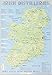 Whiskey Distilleries Ireland - Poster 42x60cm Standard Edition: Irish Whiskey Distilleries Map by