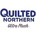 Quilted Northern Ultra Plush Bath Tissue, Soft and Absorbent, Flushable and Septic Safe, 3-ply White, 12 Jumbo Rolls