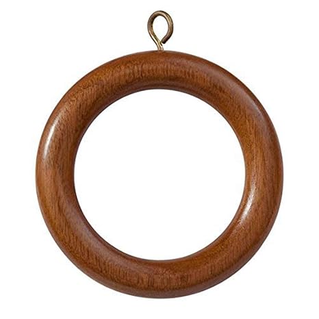 Buy Galaxy Indiacraft Wooden Curtain Rings For 1 25 Curtain Rod