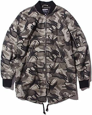 Tammy Lynch Street Jacket Hip Hop Suit Pullover Winter Jacket Men Coat Fashion Men Casual Jacekts Gray XL