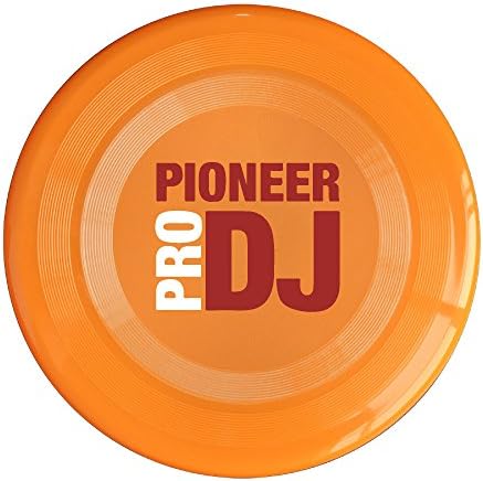 DJ Pioneer Plastic Flying Dics Flying Disks Orange