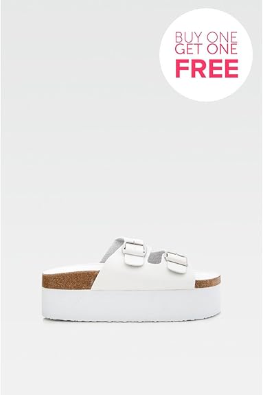 womens flatform sliders