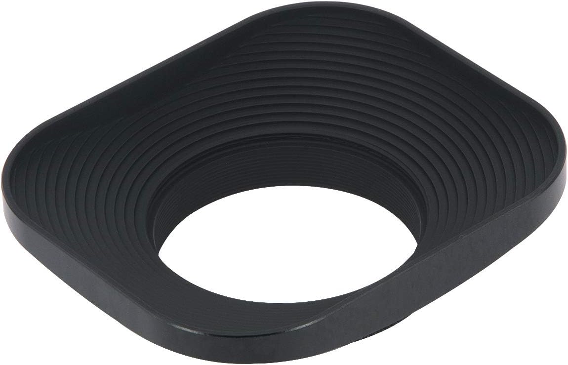 Haoge LH-B39T 39mm Square Metal Screw-in Lens Hood with Metal Cap for Fujifilm Fujinon 60mm f/2.4 XF60mmF2.4 R Macro - Image 4