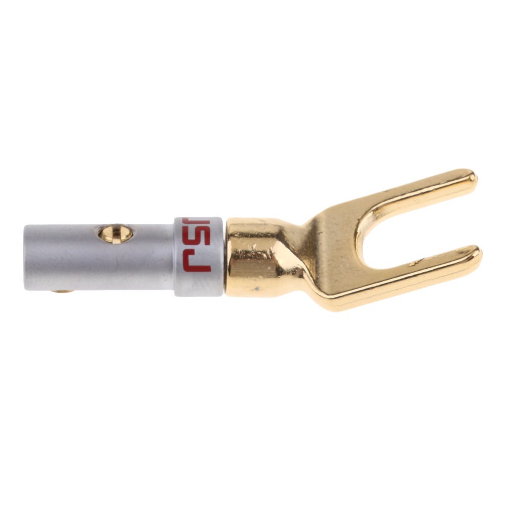 Street27 Y Plug 45 Degree Spade Connector for Speaker Amazon.in