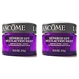    Renergie Lift Multi-Action Night Lifting and Firming Night Cream for All Skin Types, 2 Jars, 0.5 oz. Each
