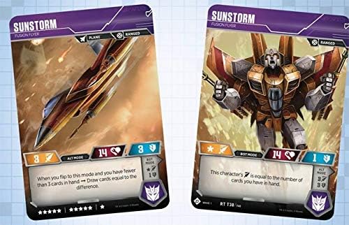 Transformers TCG - Sunstorm // Fusion Flyer - Season 1