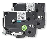 2PK Onirii Compatible Brother p touch TZ151 TZe151 TZ-151 label Tape(0.94