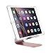 iPad Stand Tablet Holder, Oenbopo Anti-Slip Rotatable Aluminum Tablet Stand Desktop Holder Adjustable Charging Dock for iPad Pro 9.7/12.9 , iPad Air, Samsung Tablet and iPhone Samsung(Rose Gold)