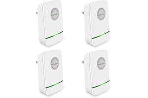 KVRUETEN Power Saver Pro X (4-Pack) – Stop Watt Energy Saving Device, Plug-in Electricity Saving Box for Home & Office, Voltage Stabilizer & Power Factor Saver for Appliances, 90V–250V 30KW, US Plug