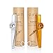 Exquisite Aluminum Alloy Kazoo with A Beautiful Gift Box (A Good Companion for a Guitar, Ukulele) (Silver and Gold)