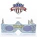 3D Christmas Glasses - 5 Pack - Turn Holiday Lights Into Magical Images. See SNOWFLAKES For A Christmas Experience. Our USA MADE Holiday Specs Are Perfect For Festivities!