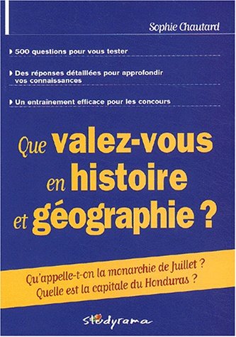 Que valez-vous en histoire et géographie ?
