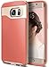 Caseology Wavelength for Galaxy S6 Edge Case (2015) - Stylish Grip Design - Pink
