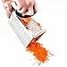 Zestkit Box Cheese Grater Stainless Steel with Silicone Hand Guard Set for Parmesan, Ginger, Vegetable (4 Sided)