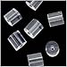 144-Piece Earring Safety Backs for Fish Hook Earrings, Small, Clear