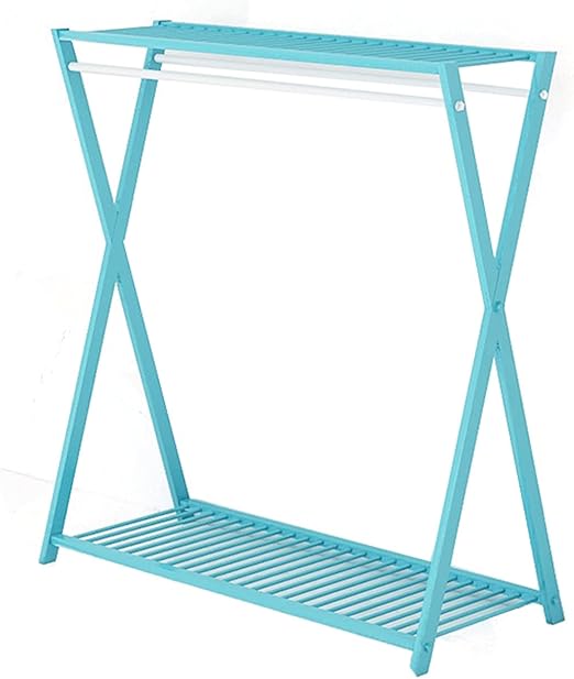 Metal Clothing Rack, Multifunction Creativity Clothes Rail Simplicity Boutiques Hangers Heavy