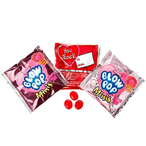 CHARMS VALENTINE BLOW POP MINIS SNACK SIZE PACKS: 30-PIECE BAG