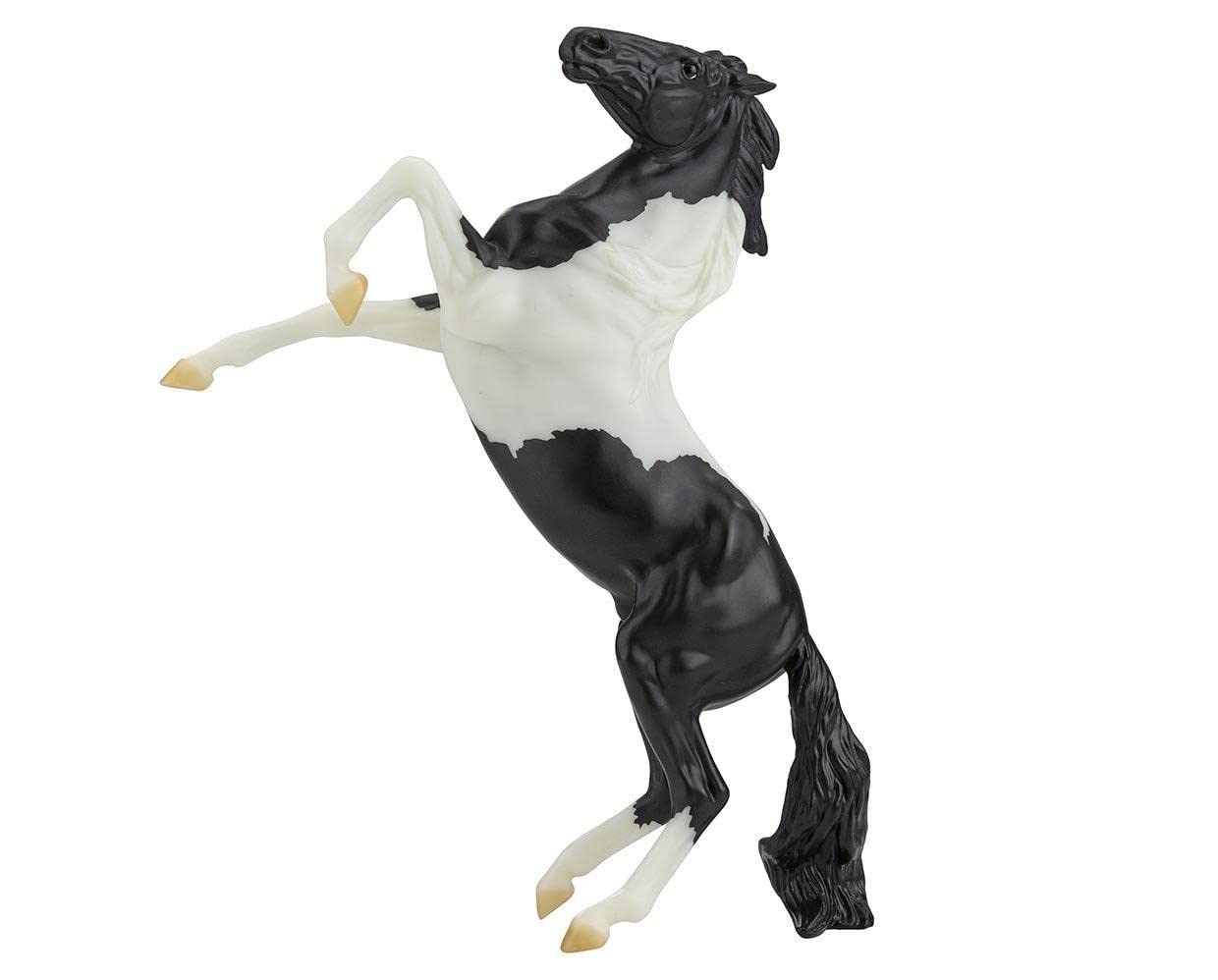 Breyer Freedom Series 1:12 Scale Model Horse | Black Pinto Rearing Mustang