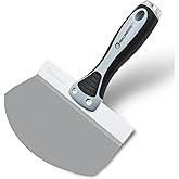 ROLLINGDOG Bucket Scoop - 6.5 inch Bucket Scoop Putty Knife Scraper for Drywall,Plaster