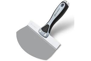 ROLLINGDOG Bucket Scoop - 6.5 inch Bucket Scoop Putty Knife Scraper for Drywall,Plaster