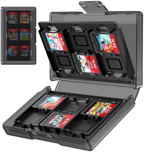 Amazon.com: GEEKRIA Game Card Case Compatible with Nintendo Switch